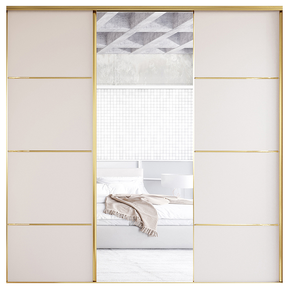 Uși glisante pentru dulap Merv F10 180 Cașmir