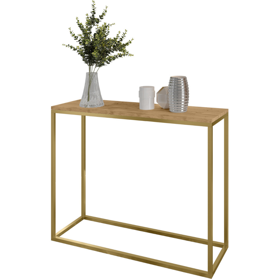 Consolă Aramis 100cm stejar auriu wotan
