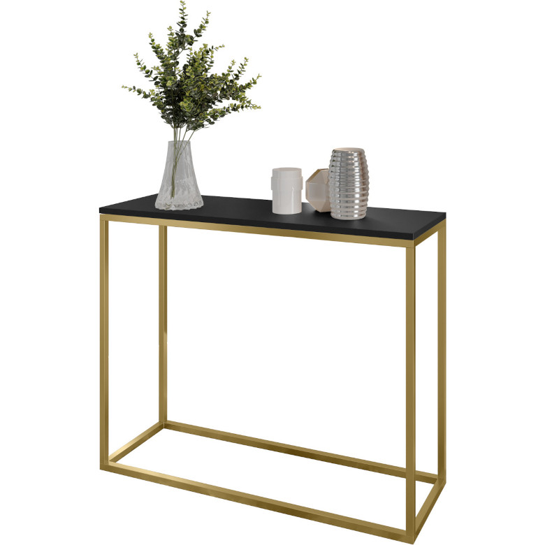 Consolă Aramis 80cm auriu negru
