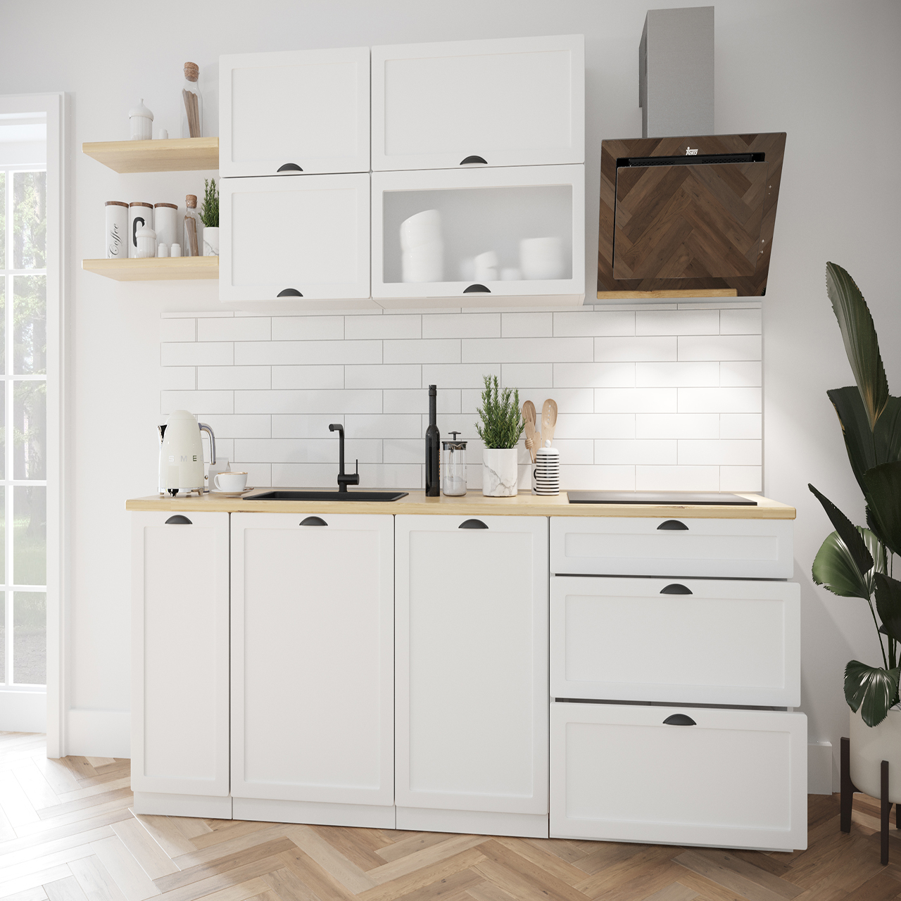 bucatarie adele adeline 2 alba