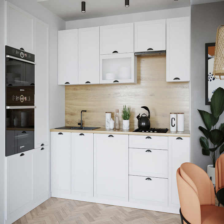 bucătărie adeline 1 albă