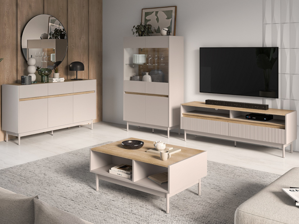 Mobilier de living Ermite 1 Kszmir Cremona Oak