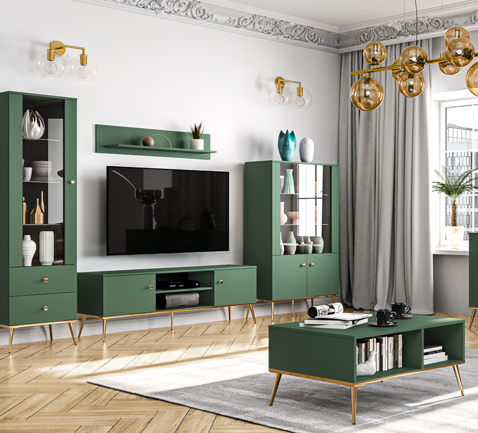 mobilă de living soler 1 verde