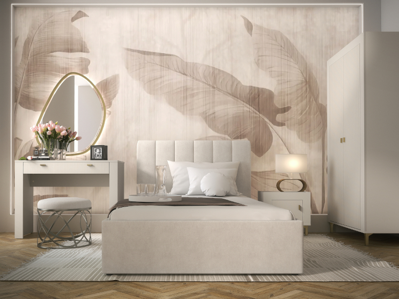 Mobilier de dormitor Mosso 2 Cashmere Cloud cu 3 stele