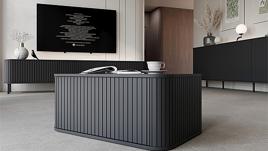 Mobilier negru în sufragerie - cum să eviți efectul copleșitor?