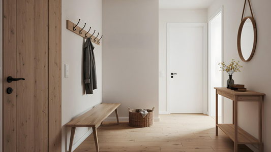 Cum să amenajezi un hol într-un bloc de apartamente pentru a-l face funcțional și elegant?