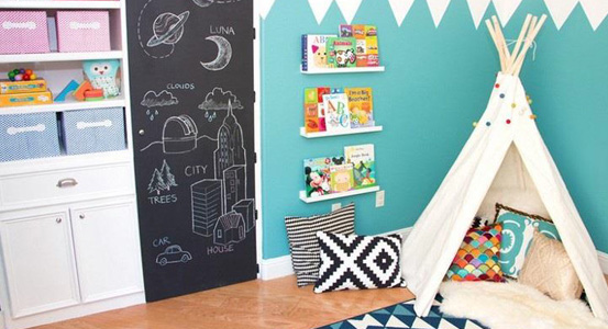 Ideas for creating reading corner for your child