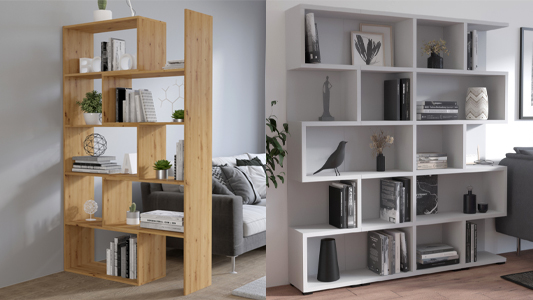 Raft în trepte - o piesă de mobilier funcțională și de design